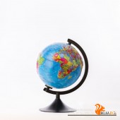 Глобен/Глобус Земли политический рельефный. Диаметр 210мм