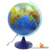 Глобен/Глобус Земли физико-политический 400мм с подсветкой Классик Евро Ке014000246