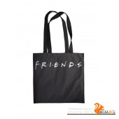 Friends/Сумка. Friends (черная, 38х43 см, длина ручек 58 см)