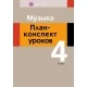 Музыка. 4 класс. План-конспект уроков (2018) Горбунова М.Б., «Аверсэв»